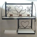 Ver imagem 2 de Suporte Prateleira em Ferro Duplo para Cozinha