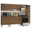 Ver imagem 3 de Armário de Cozinha Compacta 261 cm Rustic Emilly Madesa 09