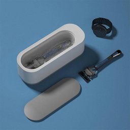 Limpador Ultrassonico de Oculos Pincel de Maquiagem Joias Portatil Multiuso Alta Frequencia Limpeza - 4