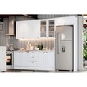 Ver imagem 3 de Armário Aéreo P/ Cozinha Americana 1 Porta 40cm Cinza - Henn
