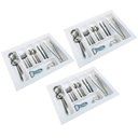 Ver imagem 6 de Kit 03 Organizador Divisor de Talheres para Gaveta M04 Bandeja 57,2x44 Cm Separador Branco - Inoviza
