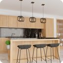 Ver imagem 6 de Kit 3 Pendentes Luminária Infinity Industrial Preto