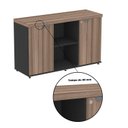 Ver imagem 7 de Armário para Escritório com 2 Portas com Chave 121.5cm PE40 Branco