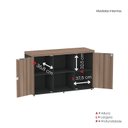 Ver imagem 5 de Armário para Escritório com 2 Portas com Chave 121.5cm PE40 Branco