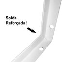 Ver imagem 4 de Kit 10 Suporte Mão Francesa Reforçada 40cm Branca