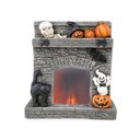 Ver imagem 1 de Enfeite Lareira Decorativa C/led Aboboras C/1 Un Halloween