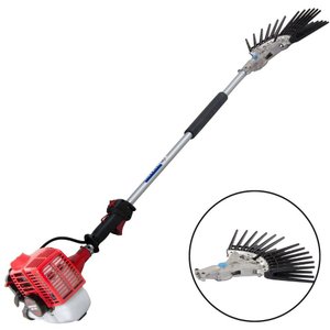 Braço Mecânico de Derriçar Café Nakashi Com Motor NK-270 Gasolina + 01 Óleo Castrol Stihl