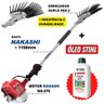 Braço Mecânico de Derriçar Café Nakashi Com Motor NK-270 Gasolina + 01 Óleo Castrol Stihl - 9