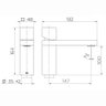 Misturador de Mesa P/ Lavatorio Bica Baixa Minima Cromado - 919406 - 6