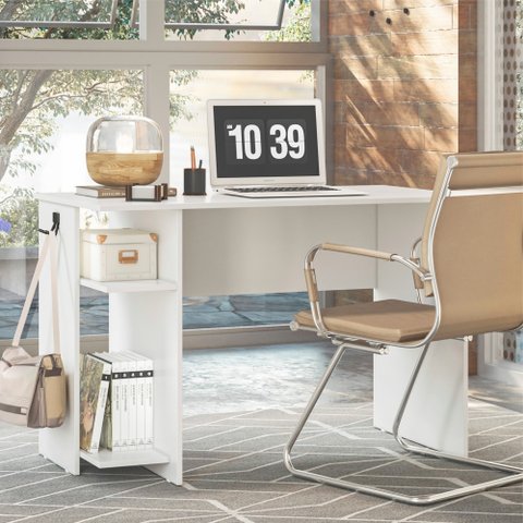 Mesa para Escritório Oliver Branco