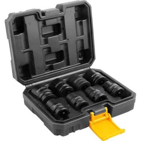 Soq Sext Imp Enc 1/2" Jg 10 a 24 8pc Vonder