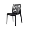 Cadeira Gruvyer Preta Sala Cozinha Jantar - 1