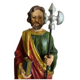 Imagem De São Judas Tadeu Santo Em Resina Especial 31 Cm - 2