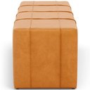 Ver imagem 2 de Puff Decorativo Living Sala de Estar 195 Cm Roma W01 Couríssimo Whisky - lyam