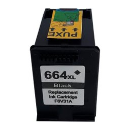 Cartucho de Tinta Compatível com Hp 664xl Preto F6v31a 14ml - 2