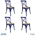 Ver imagem 2 de Kit 4 Cadeiras Katrina Madeira Maciça Diversas Cores - Rivatti