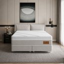 Ver imagem 1 de Colchão Viúva Life Silver Molas Ensacadas Espuma D26 128x188x27cm Cinza