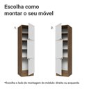 Ver imagem 4 de Paneleiro 60 Cm 3 Portas Vik Madesa Rustic/branco