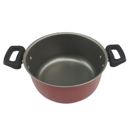 Panela Forma de Pudim Banho Maria Tampa de Vidro 3,2 Litros Antiaderente Teflon 5 Camadas Cozinha Pr - 6