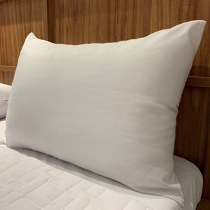 Travesseiro De Hotel Siliconado Suporte Alto 50x70cm Lufamar Branco