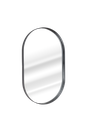 Ver imagem 2 de Espelho Oval com Moldura em Metal 80 x 50 cm
