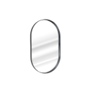 Ver imagem 2 de Espelho Oval com Moldura em Metal 80 x 50 cm