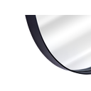 Ver imagem 3 de Espelho Oval com Moldura em Metal 80 x 50 cm