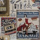 Ver imagem 4 de 4 Jogo Americano Barber Shop - Barbearia Impermeável Pvc