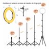 Iluminador Led Ring Light Grande 46cm 18 Polegadas Tripé 2.m - 10