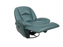 Ver imagem 2 de Poltrona de Couro Soft Glider Elétrica Turquese - Mempra