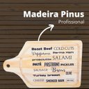 Ver imagem 4 de Tábua para Servir Frios Petiscos Carne com Cabo 33x20