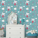 Ver imagem 2 de Papel de Parede Infantil - Elefante Voador Arte Destaque 3,50 Metros