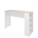 Ver imagem 6 de Bancada Cozinha Americana Gourmet com Prateleiras Netmobil - Branco/dubai