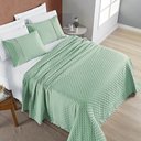 Ver imagem 1 de Cobre Leito Queen Nobless 200 Fios 3 Peças - Salvia