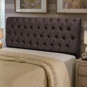 Ver imagem 3 de Cabeceira Cama Box Queen Size Sarah 160cm com Frame Suede Marrom - Desk Design