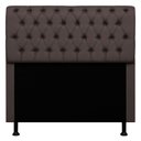 Ver imagem 2 de Cabeceira Cama Box Queen Size Sarah 160cm com Frame Suede Marrom - Desk Design