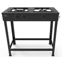 Ver imagem 1 de Fogão Industrial 2 Bocas Baixa Pressão sem Forno Realce CR219 Preto