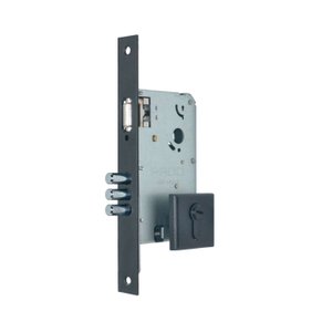 Fechadura Pado Rolete Magnético Alta Segurança Eur60 Preto 60mm