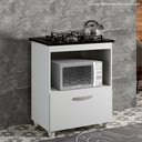 Ver imagem 4 de Balcão para Cooktop 4 Bocas Salvia Branco