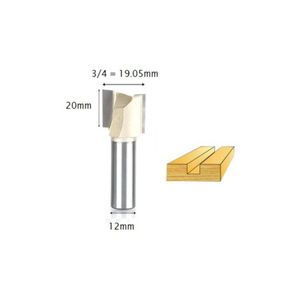 Fresa Fundo Plano H12 / Corte 19,05 / Ct01061208