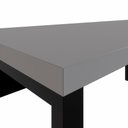Ver imagem 6 de Mesa Escrivaninha Escritório 1,50m X 0,70m Pés Metal F5