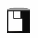 Ver imagem 4 de Mesa Escrivaninha Escritório 1,50m X 0,70m Pés Metal F5