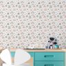 Papel de Parede Auto Colante Aquarela Infantil Arco-iris Colorido Decorado Lavavel Quarto Sala 18m - 7