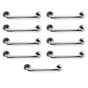 Ver imagem 4 de Barra de Apoio 40cm Alça Inox Kit 9 Unidades Idoso Cadeirante Deficiente Suporte Banheiro Box Acessi