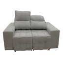Ver imagem 3 de Sofá Retrátil Reclinável 2 Lugares 106x150cm Confortável