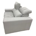 Ver imagem 4 de Sofá Retrátil Reclinável 2 Lugares 106x150cm Confortável