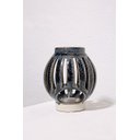 Ver imagem 1 de LANTERNA EM CERÂMICA MIRAGE 17,5X12,7 AZUL - CASA LIBRE