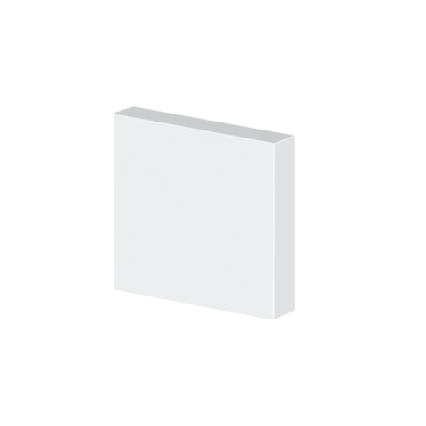 Roseta para Portas Ref.24347 70mmx70mm Santa Luzia:branco