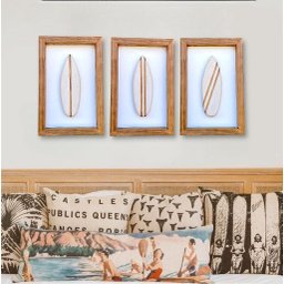 Quadro Prancha Branca Decoração Náutica de Parede - 4