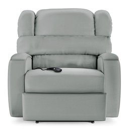 Poltrona do Papai Reclinável Kalie Controle Power Elétrico Fh9 Pu Cinza - Mpozenato - 6